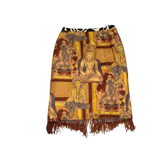 Buddha Fringe Bead Skirt - Picture 4 of 4